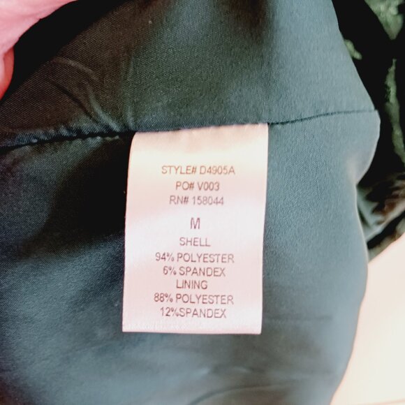 NY&C, NWT, One Shoulder, Evergreen, Asymmetric Cocktail Dress, Side Cut Out, Med - Picture 15 of 15